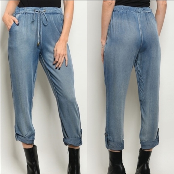 Rolled Joggers LAST ONE! - Picture 2 of 2